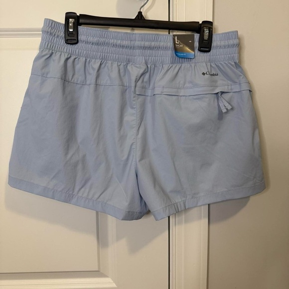 Women's Columbia Boundless Trek Active 3" Shorts Size Large Loose Stretch - Picture 2 of 3